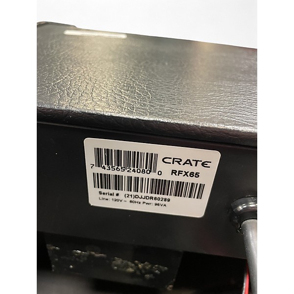 Used Crate RFX65 Guitar Combo Amp