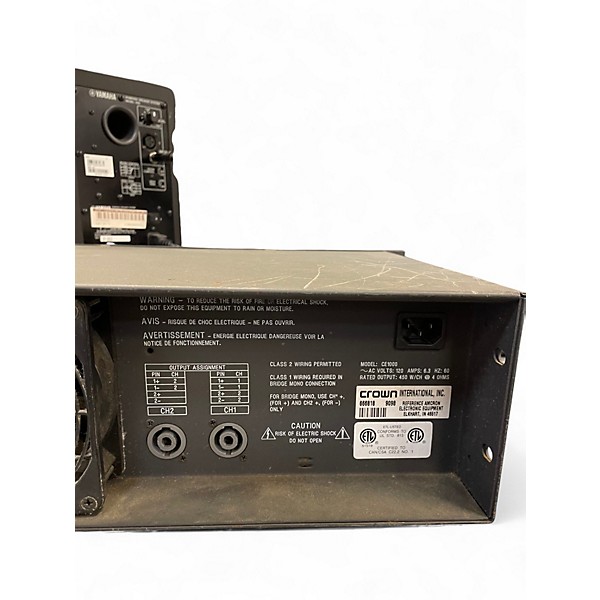 Used Crown CE1000 Power Amp