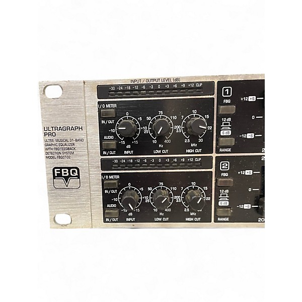 Used Behringer FBQ3102 Ultragraph Pro Equalizer