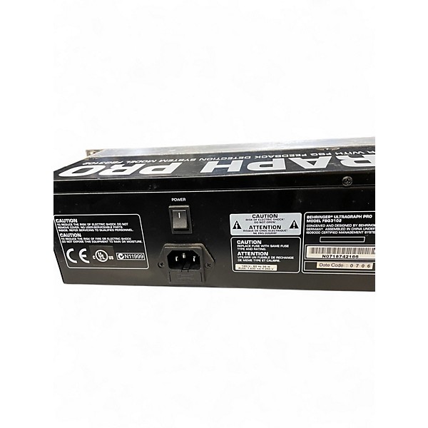 Used Behringer FBQ3102 Ultragraph Pro Equalizer
