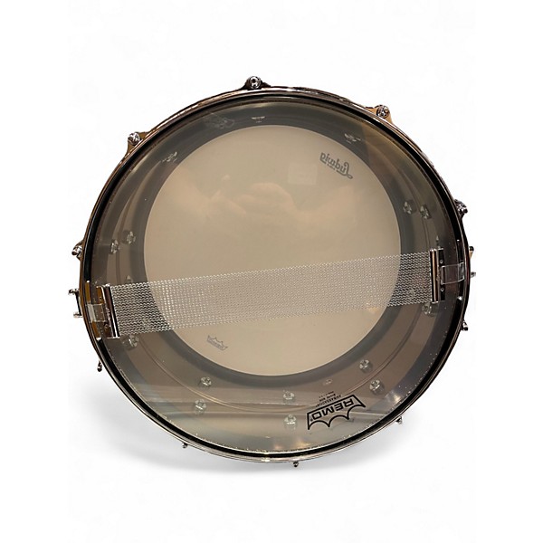 Used Ludwig 6.5X14 Black Beauty Snare Black Chrome Drum