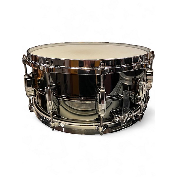 Used Ludwig 6.5X14 Black Beauty Snare Black Chrome Drum