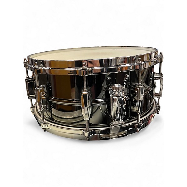 Used Ludwig 6.5X14 Black Beauty Snare Black Chrome Drum