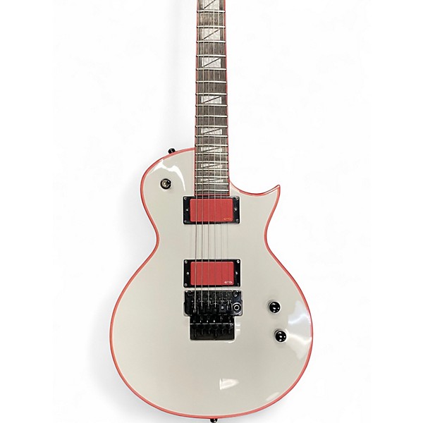 Used ESP LTD GH600EC Gary Holt Signature Model Snow White Solid Body Electric Guitar