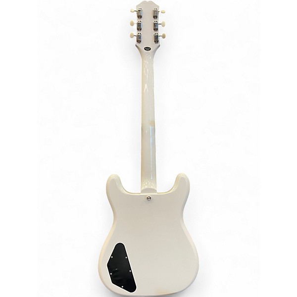 Used Epiphone 50th Anniversary 1962 Reissue Crestwood Custom White Solid Body Electric Guitar