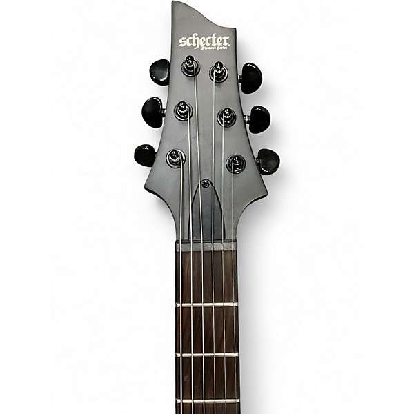 Used Schecter Guitar Research C-1 Platinum Blackout Black Solid Body Electric Guitar