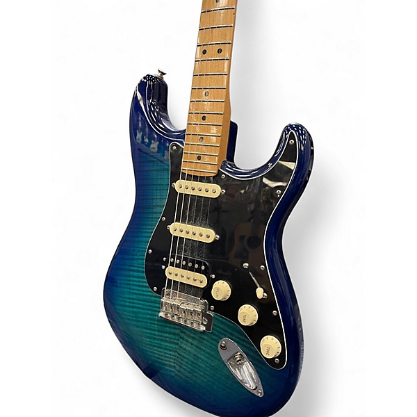Used Fender PLAYER II BLUEBERRY BURST Solid Body Electric Guitar