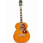 Used Epiphone Inspired by Gibson j200 Antique Natural Acoustic Electric Guitar thumbnail