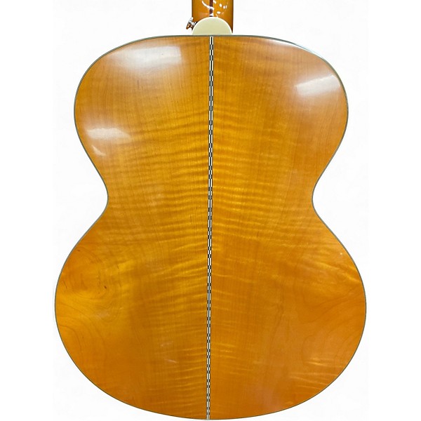 Used Epiphone Inspired by Gibson j200 Antique Natural Acoustic Electric Guitar