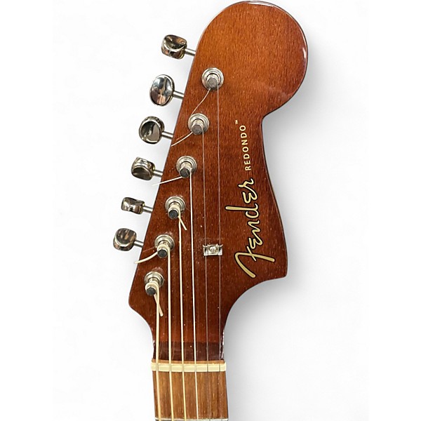 Used Fender Redondo Natural Acoustic Electric Guitar