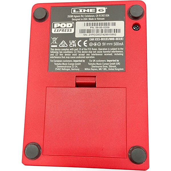 Used Line 6 Pod Express Effect Processor