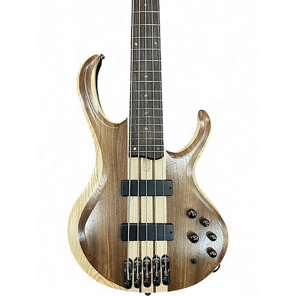 Used Ibanez BTB745 Natural Electric Bass Guitar