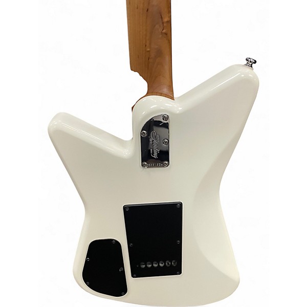Used Sterling by Music Man MARIPOSA White Solid Body Electric Guitar