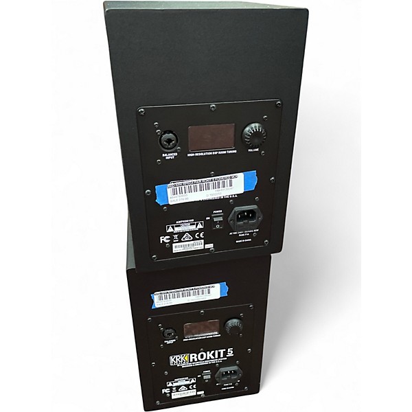 Used KRK RP5G4 Pair Rokit 5 Powered Monitor