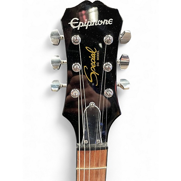 Used Epiphone SG Special Bolt On Black Solid Body Electric Guitar
