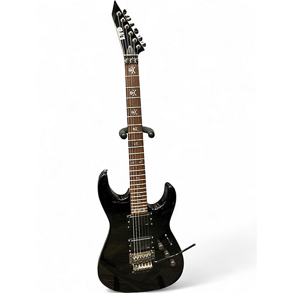 Used ESP LTD KH202 Kirk Hammett Signature Black Solid Body Electric Guitar