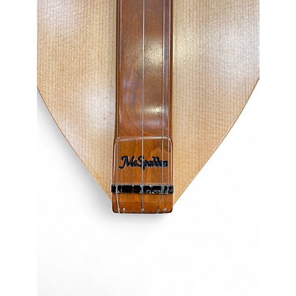 Used Mcspadden Ginger Natural Dulcimer