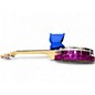 Used Gold Tone Little Gem Acrylic Purple Ukulele