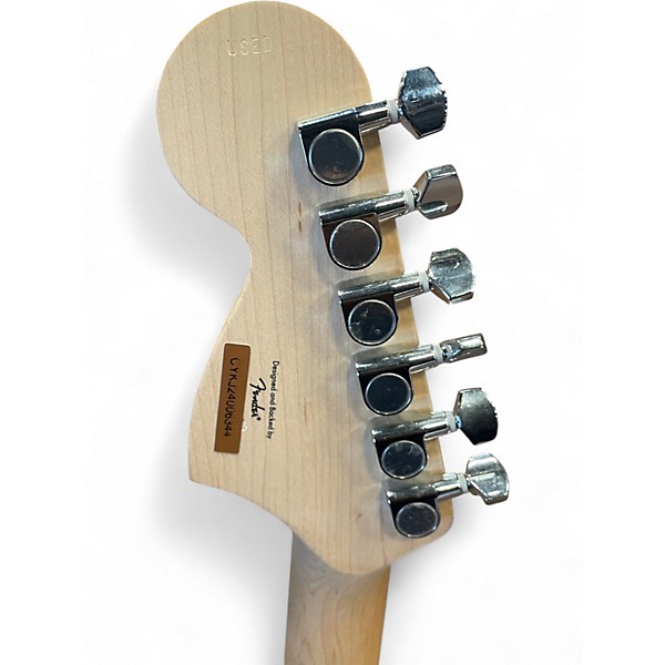 Used Squier Affinity Series Jaguar Mystic Metallic Brown Solid Body Electric Guitar