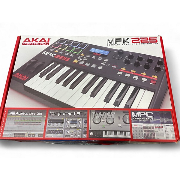 Used Akai Professional MPK225 25-Key MIDI Controller