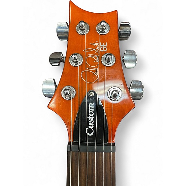 Used PRS SE Custom 22 Semi-Hollowbody Cherry Sunburst Hollow Body Electric Guitar