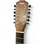 Used Taylor 356E Natural Acoustic Electric Guitar