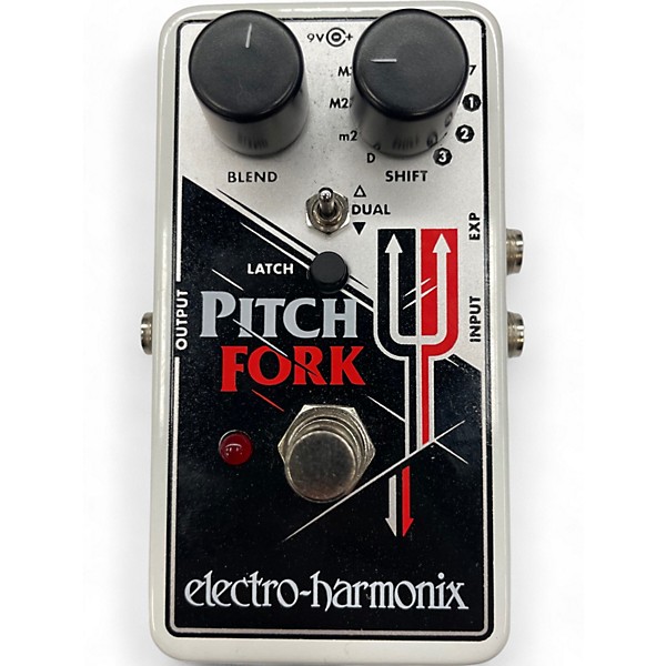 Used Electro-Harmonix Pitch Fork Polyphonic Pitch Shifting Effect Pedal