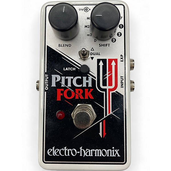 Used Electro-Harmonix Pitch Fork Polyphonic Pitch Shifting Effect Pedal