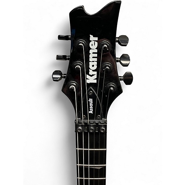 Used Kramer assault Snow White Solid Body Electric Guitar