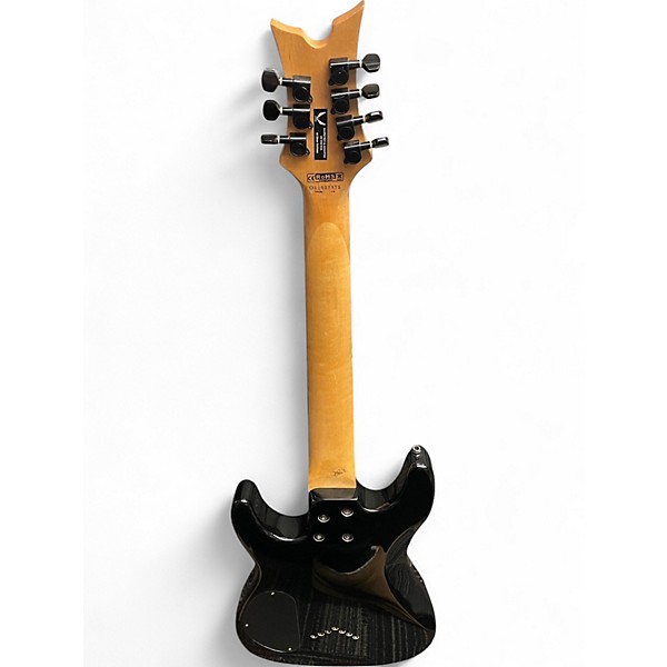Used Dean Vendetta 1.7 7 String Black Solid Body Electric Guitar