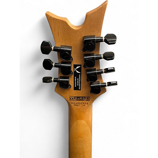 Used Dean Vendetta 1.7 7 String Black Solid Body Electric Guitar