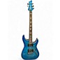 Used Schecter Guitar Research Omen Extreme 6 Ocean Blue Burst Solid Body Electric Guitar thumbnail