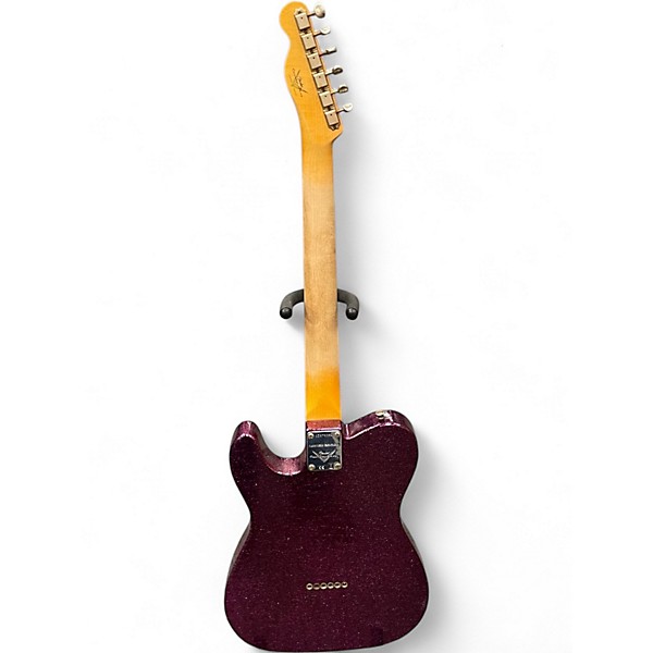 Used 2024 Fender LTD 60 Tele JRN Magenta Sparkle Solid Body Electric Guitar