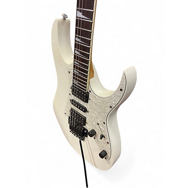 Used Ibanez RG350DX RG Series Alpine White Solid Body Electric Guitar