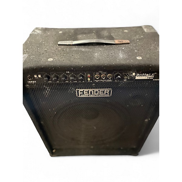 Used Fender Rumble 100 1x15 100W Bass Combo Amp