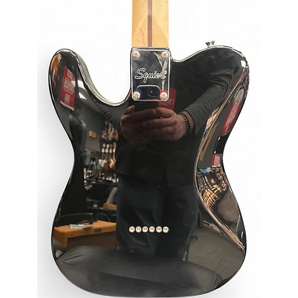 Used Squier Vintage Modified Telecaster Deluxe Black Solid Body Electric Guitar