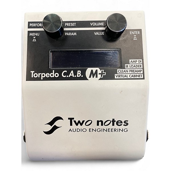 Used Two Notes AUDIO ENGINEERING TORPEDO C.A.B M+ Guitar Cabinet
