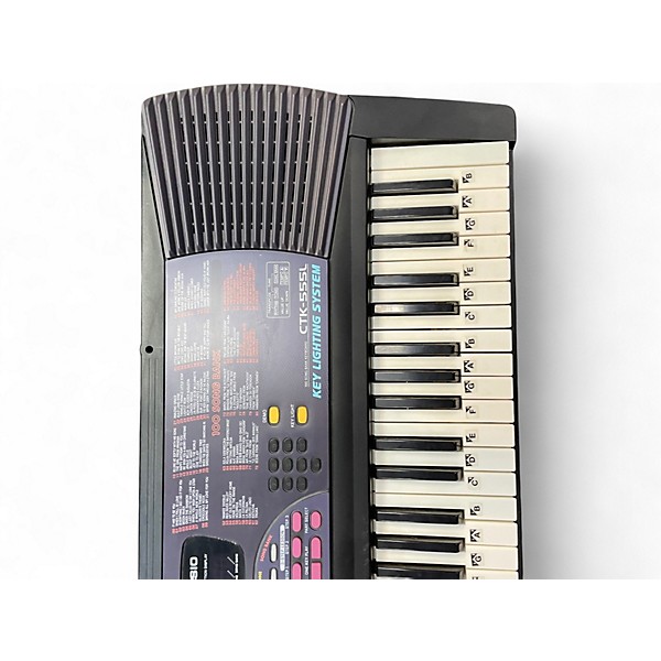 Used Casio CTK555L Portable Keyboard