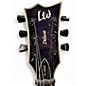 Used ESP LTD EC1000 Deluxe Trans Purple Solid Body Electric Guitar