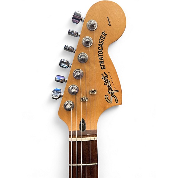 Used Squire 20TH Anniversary Bullet Stratocaster Shoreline Gold Solid Body Electric Guitar