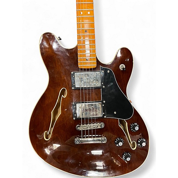 Used Squier Classic Vibe Starcaster Walnut Hollow Body Electric Guitar