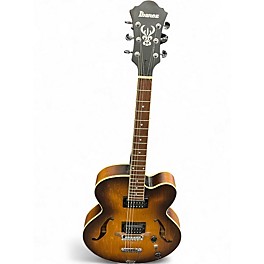 Used Ibanez AF55TF Tobacco Flat Hollow Body Electric Guitar