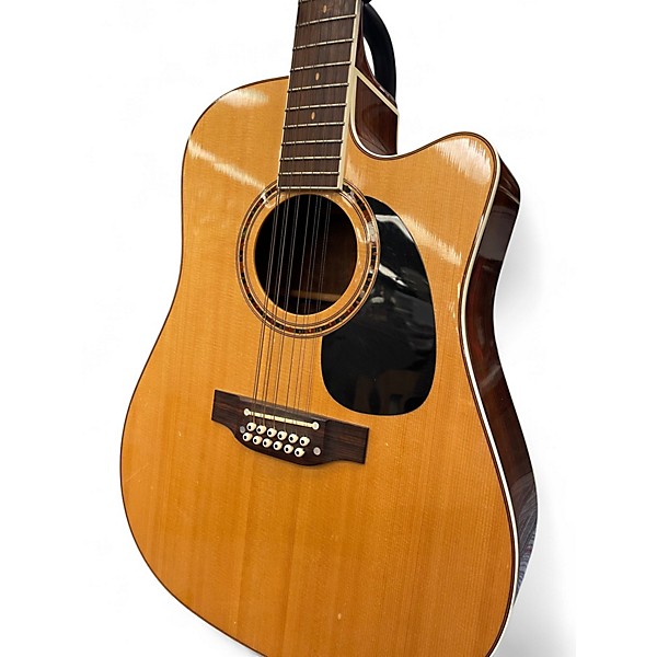 Used Takamine FP400SC NATURAL 12 String Acoustic Electric Guitar