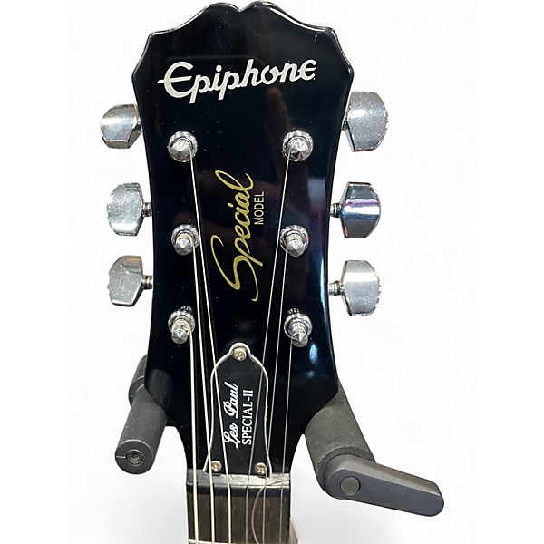 Used Epiphone Special II Trans Blue Solid Body Electric Guitar