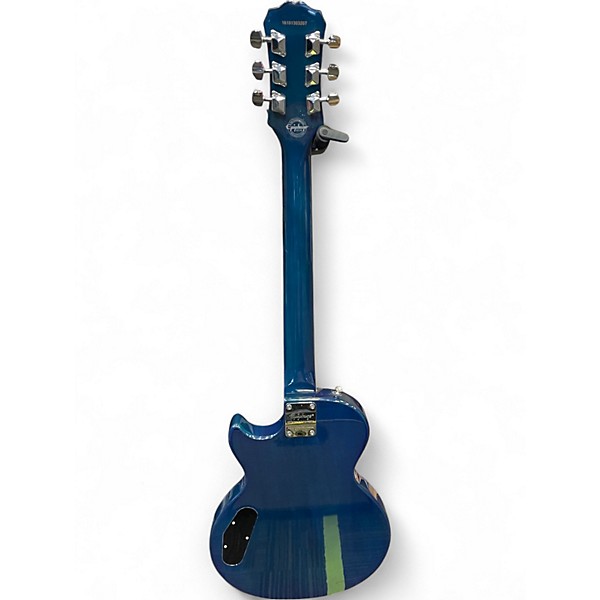 Used Epiphone Special II Trans Blue Solid Body Electric Guitar