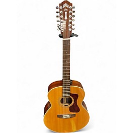 Used Guild f1512e Natural 12 String Acoustic Guitar