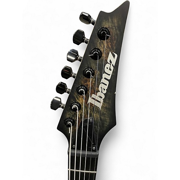 Used Ibanez RGDIX6PB Black Burst Solid Body Electric Guitar