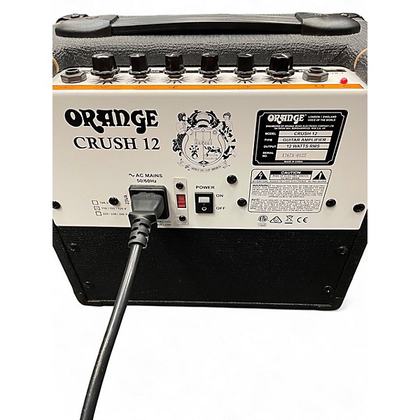 Used Orange Amplifiers Crush 12 Guitar Combo Amp