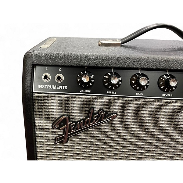 Used Fender 65 Princeton Reverb 1x10 15W Tube Guitar Combo Amp