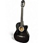 Used Giannini GNFX Black Classical Acoustic Electric Guitar thumbnail